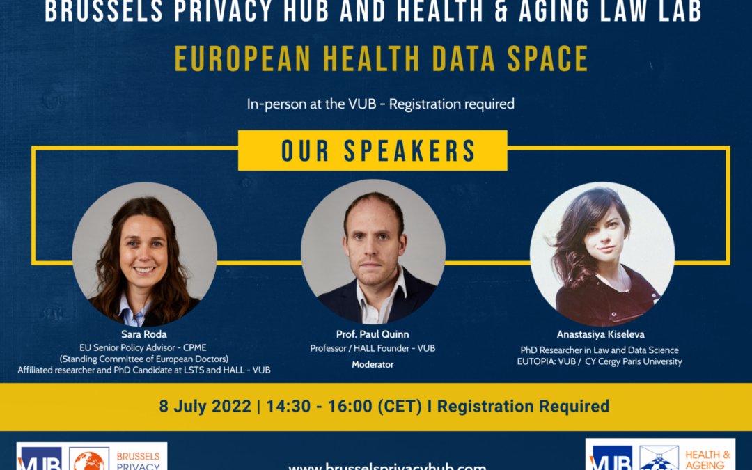 8 July 2022: European Health Data Space
